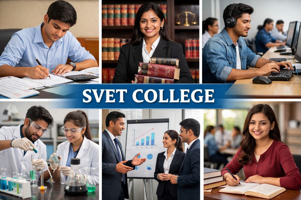 Admissions – Our Programmes at S.V.E.T College