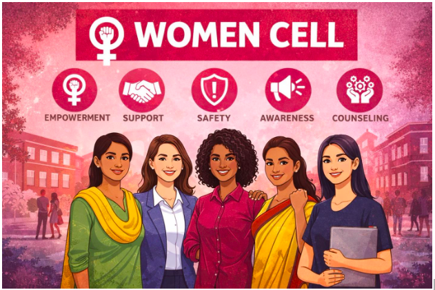 Women Cell - Empowerment, Support, Safety, Awareness, Counseling